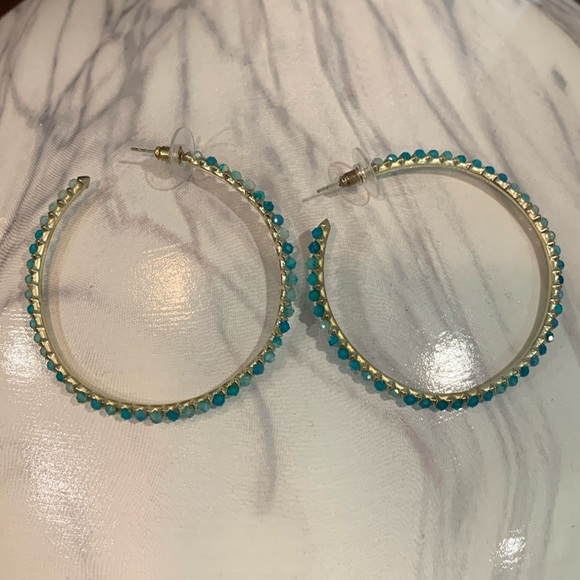 Kendra Scott Birdie Hoop Earrings - Picture 2 of 5